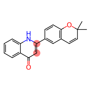 4(1H)-Quinolinone, 2-(2,2-dimethyl-2H-1-benzopyran-6-yl)-