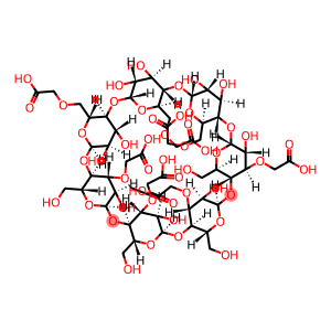 β-Cyclodextrin, 3A,3B,3C,3D,6E,6F,6G-heptakis-O-(carboxymethyl)-