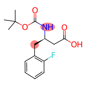 N-BETA-T-BUTOXYCARBONYL-D-HOMO(2-FLUOROPHENYL)ALANINE