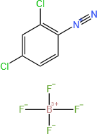 Benzenediazonium, 2,4-dichloro-, tetrafluoroborate (1-)