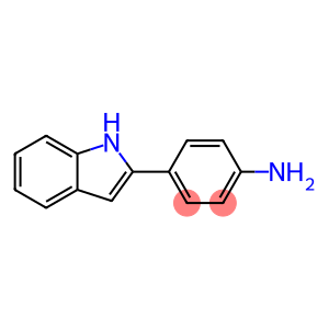 4-(1H-2-吲哚)苯胺4-(1H-INDOL-2-YL)ANILINE