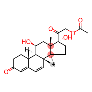 11β,17,21-Trihydroxypregna-4,6-diene-3,20-dione 21-Acetate