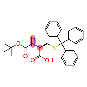 L-Cysteine, N-[(1,1-dimethylethoxy)carbonyl]-S-(triphenylmethyl)-