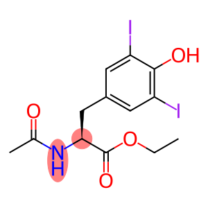 Ethyl N-acetyl-3,5-diiodo-L-tyrosinate