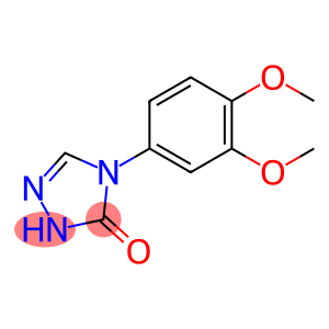 4-(3,4-Dimethoxyphenyl)-2,4-dihydro-3H-1,2,4-triazol-3-one