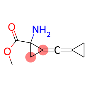 Cyclopropanecarboxylic acid, aminocyclopropylidenemethylene-, methyl ester (9CI)