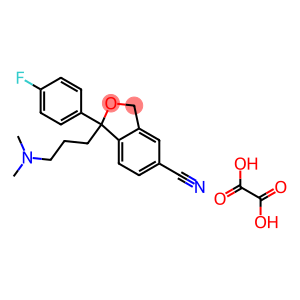 S-(+)-1-3-(dimethyl-amino)propyl-1-(p-fluorophenyl)-5-phthalancarbonitrileoxalate