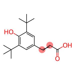 3-(3,5-Di-tert-butyl-4-hydroxyphenyl)acrylic acid