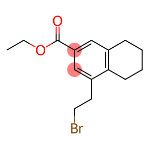 ethyl 4-(2-bromoethyl)-5,6,7,8-tetrahydronaphthalene-2-carboxylate