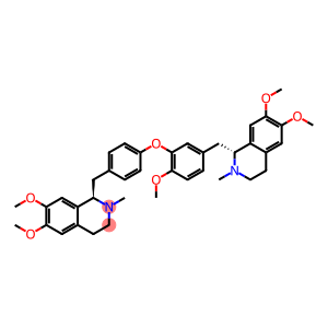 isoquinoline, 1,2,3,4-tetrahydro-6,7-dimethoxy-1-[[4-[2-methoxy-5-[[(1R)-1,2,3,4-tetrahydro-6,7-dimethoxy-2-methyl-1-isoquinolinyl]methyl]phenoxy]phenyl]methyl]-2-methyl-, (1R)-
