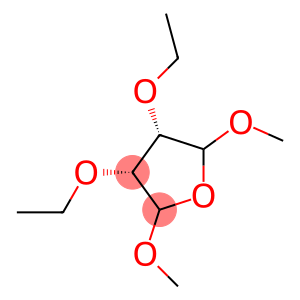 Furan, 3,4-diethoxytetrahydro-2,5-dimethoxy-, (3R,4S)-rel- (9CI)