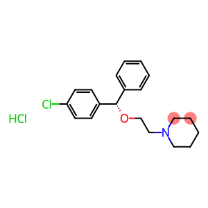 1-[2-[(S)-(4-Chlorophenyl)phenylmethoxy]ethyl]piperidine hydrochloride