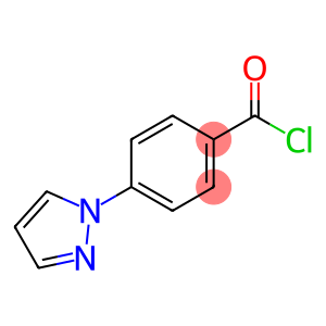 4-pyrazol-1-ylbenzoyl chloride