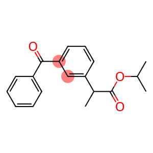 Benzeneacetic acid, 3-benzoyl-a-Methyl-, 1-Methylethyl ester
