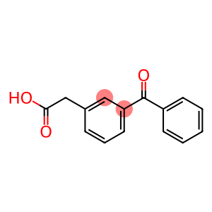 (m-benzoylphenyl)-aceticaci