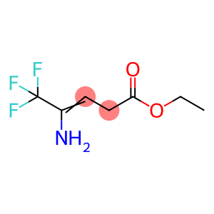 4-Amino-5,5,5-trifluoro-3-pentenoic acid ethyl ester