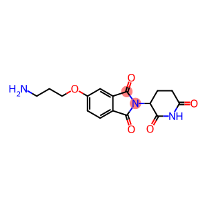5-(3-aminopropoxy)-2-(2,6-dioxopiperidin-3-yl)isoindoline-1,3-dione
