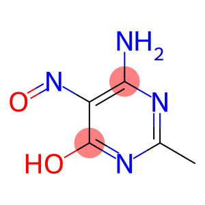 4(1H)-Pyrimidinone, 6-amino-2-methyl-5-nitroso-