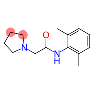 1-Pyrrolidineacetamide, N-(2,6-dimethylphenyl)-
