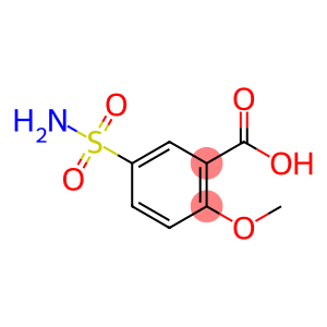 2-甲氧基-5-磺酰苯甲酸