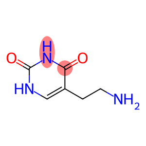 2,4(1H,3H)-Pyrimidinedione, 5-(2-aminoethyl)-