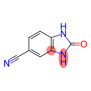 2,3-二氢-2- 氧代-1H-苯并咪唑-5-腈