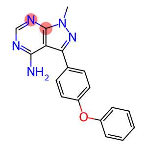 1H-Pyrazolo[3,4-d]pyrimidin-4-amine, 1-methyl-3-(4-phenoxyphenyl)-