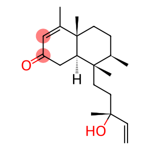 2(1H)-Naphthalenone, 4a,5,6,7,8,8a-hexahydro-8-[(3R)-3-hydroxy-3-methyl-4-penten-1-yl]-4,4a,7,8-tetramethyl-, (4aR,7R,8S,8aR)-