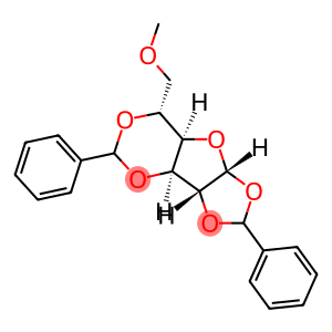 1-O,2-O:3-O,5-O-Dibenzylidene-6-O-methyl-α-D-glucofuranose