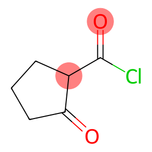 Cyclopentanecarbonyl chloride, 2-oxo- (8CI)