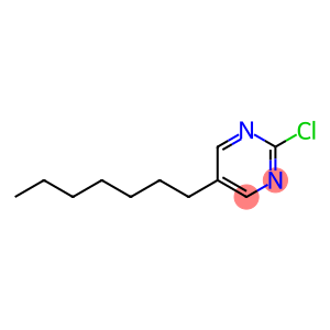 Pyrimidine, 2-chloro-5-heptyl-