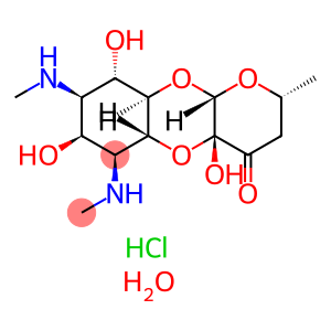 (2R,4aR,5aR,6S,7S,8R,9S,9aR,10aS)-4a,7,9-trihydroxy-2-methyl-6,8-bis(methylamino)decahydro-4H-pyrano[2,3-b][1,4]benzodioxin-4-one dihydrochloride pentahydrate