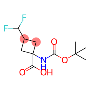 1-{[(tert-butoxy)carbonyl]amino}-3-(difluoromethyl)cyclobutane-1-carboxylic acid