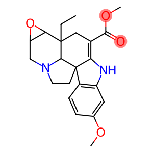 (5ξ,6ξ,7ξ,12ξ,19ξ)-2,3-Didehydro-6,7-epoxy-16-methoxyaspidospermidine-3-carboxylic acid methyl ester