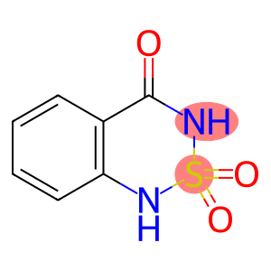 1H-2,1,3-Benzothiadiazine-4-ol 2,2-dioxide