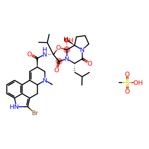 (6AR,9R)-5-溴-N-((2R,5S,10AS,10BS)-10B-羟基-5-异丁基-2-异丙基-3,6-二氧八氢-2H-恶唑[3,2-A]吡咯并[2,1-C]吡嗪-2-基)-7-甲基-4,6,6A,7,8,9-六氢吲哚并[4,3-FG]喹啉-9-甲酰胺甲磺酸盐