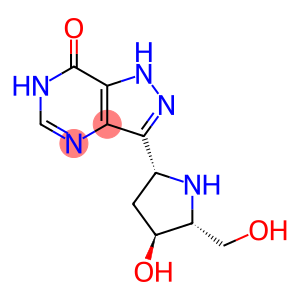 7H-Pyrazolo4,3-dpyrimidin-7-one, 1,4-dihydro-3-(2R,4S,5R)-4-hydroxy-5-(hydroxymethyl)-2-pyrrolidinyl-