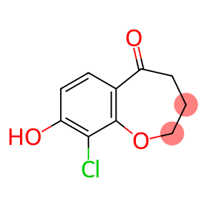 9-Chloro-8-hydroxy-3,4-dihydrobenzo[b]oxepin-5(2H)-one