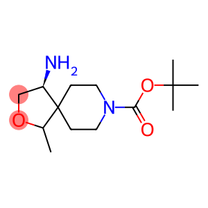 (4S)-4-氨基-1-甲基-2-甲基-2-氧杂-8-氮杂螺[4.5]癸烷-8-羧酸叔丁酯