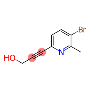 3-(5-溴-6-甲基吡啶-2-基)丙-2-炔-1-醇