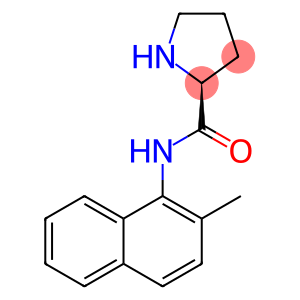 2-Pyrrolidinecarboxamide, N-(2-methyl-1-naphthalenyl)-, (2S)-