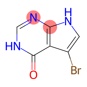 5-溴-3,7-二氢-4H-吡咯[2,3-D]嘧啶-4-酮