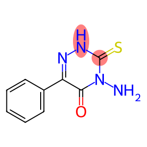4-amino-6-phenyl-3-thioxo-2H-1,2,4-triazin-5-one