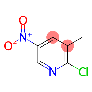 2-氯-3-甲基-5-硝基吡啶