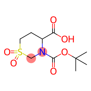 3-[(tert-butoxy)carbonyl]-1,1-dioxo-1lambda6,3-thiazinane-4-carboxylic acid