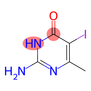 2-氨基-5-碘-6-甲基嘧啶-4(3H)-酮
