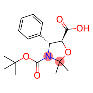 (4R,5S)-1-N-(tert-butoxycarbonyl)-2,2-dimethyl-4-phenyl-5-oxazolidinecarboxylic acid
