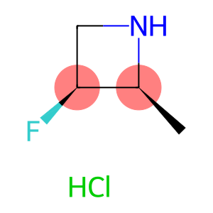 (2S,3S)-3-fluoro-2-methylazetidine hydrochloride
