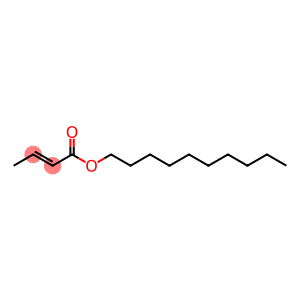 2-Butenoic acid, decyl ester, (2E)-