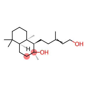 [1R,4aα,(-)]-Decahydro-1-(5-hydroxy-3-methyl-3-pentenyl)-2,5,5,8aα-tetramethylnaphthalene-2β-ol